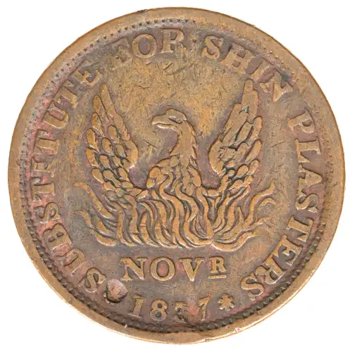 Private Tokens -Hard Times Tokens (1832-1844)-Phoenix May Tenth Copper
