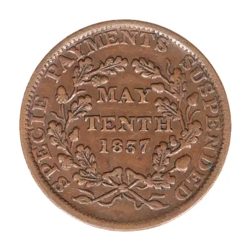 Private Tokens -Hard Times Tokens (1832-1844)-Phoenix May Tenth Copper (2)