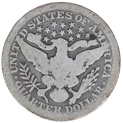 Quarter Dollars---Barber or Liberty Head (2)
