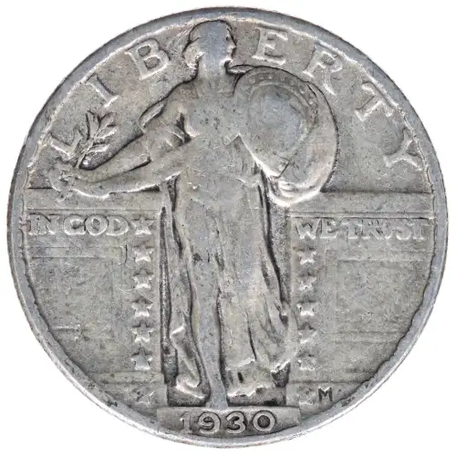 Quarter Dollars---Standing Liberty