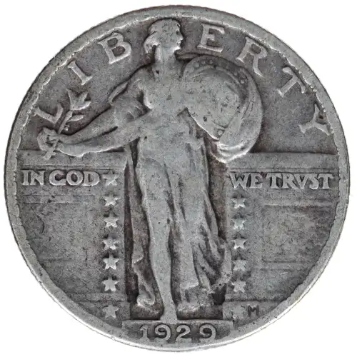 Quarter Dollars---Standing Liberty