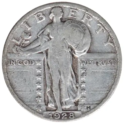 Quarter Dollars---Standing Liberty