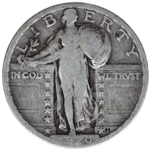Quarter Dollars---Standing Liberty