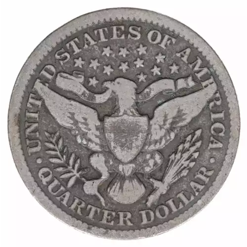 Quarter Dollars---Barber or Liberty Head (2)