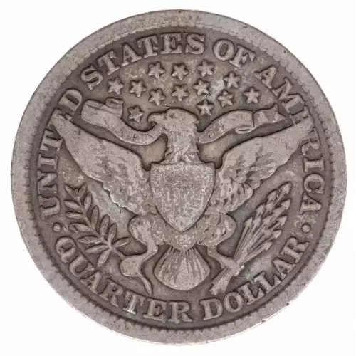 Quarter Dollars---Barber or Liberty Head (2)