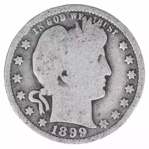 Quarter Dollars---Barber or Liberty Head (2)