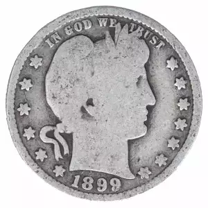 Quarter Dollars---Barber or Liberty Head (2)