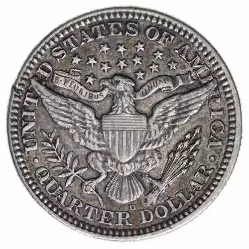 Quarter Dollars---Barber or Liberty Head (2)