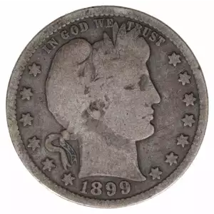 Quarter Dollars---Barber or Liberty Head (2)