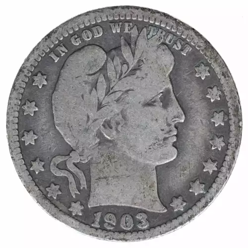 Quarter Dollars---Barber or Liberty Head (2)