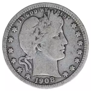 Quarter Dollars---Barber or Liberty Head