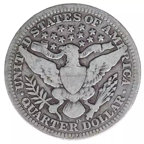 Quarter Dollars---Barber or Liberty Head (2)