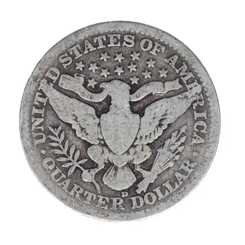 Quarter Dollars---Barber or Liberty Head (2)