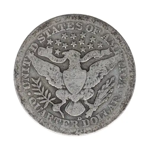 Quarter Dollars---Barber or Liberty Head (2)
