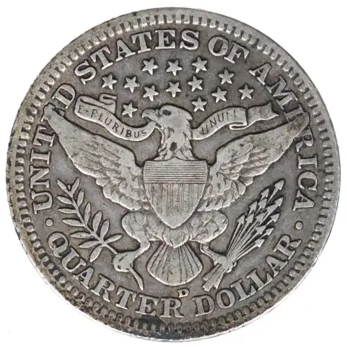 Quarter Dollars---Barber or Liberty Head (2)