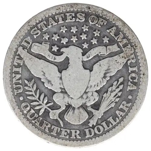 Quarter Dollars---Barber or Liberty Head (2)