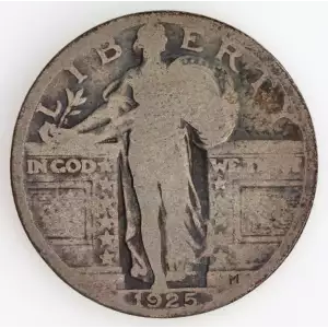 Quarter Dollars---Standing Liberty (3)