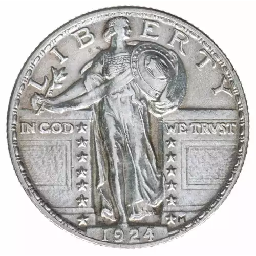 Quarter Dollars---Standing Liberty