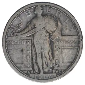 Quarter Dollars---Standing Liberty