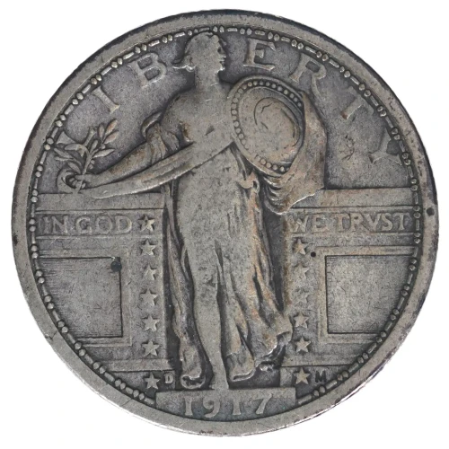 Quarter Dollars---Standing Liberty