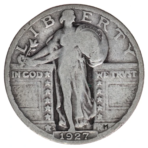 Quarter Dollars---Standing Liberty