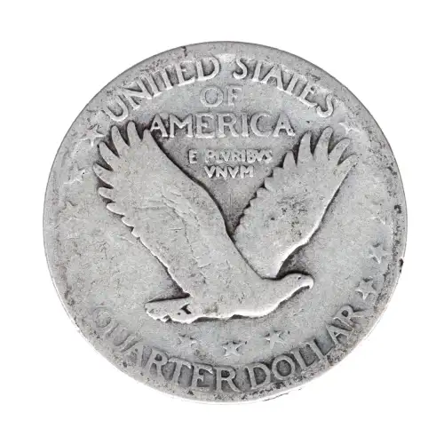 Quarter Dollars---Standing Liberty (3)