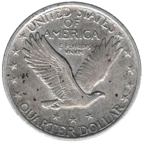 Quarter Dollars---Standing Liberty (2)