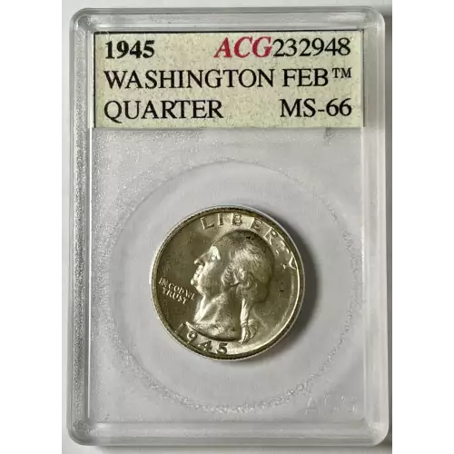 Quarter Dollars-Washington-Silver Coinage