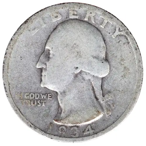 Quarter Dollars-Washington-Silver Coinage