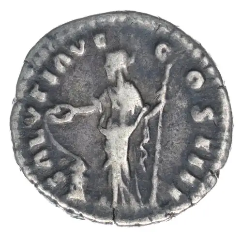 Roman Empire AD 138-161 AR Denarius Antoninus Pius (2)