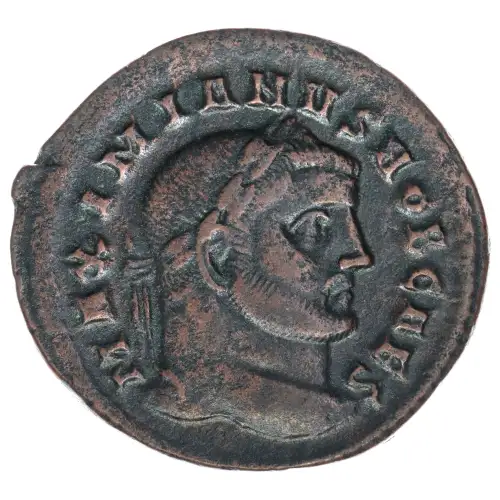 Roman Empire AD 305-311 AE Post-Ref. Radiate Galerius (2)