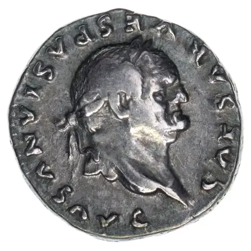 Roman Empire AD 69-79 AR Denarius Vespasian