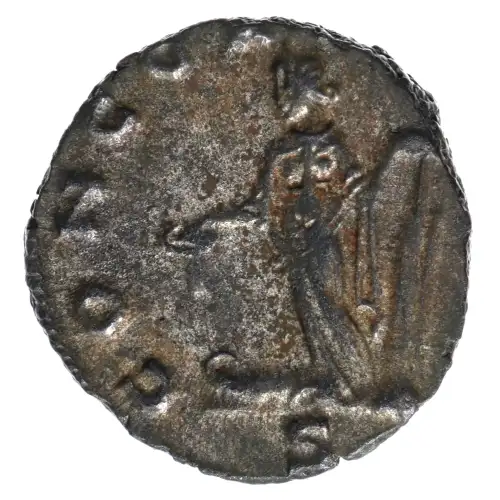 Roman Imperial Gallic Empire AD 267-268 BI Dbl-Denarius Aureolus