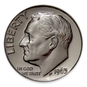 Roosevelt Dime (1946 to 1964) - Circ