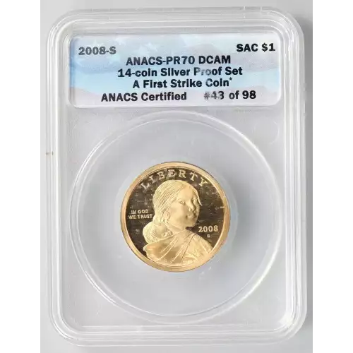 Sacagawea 2000-2017 - Brass Dollar