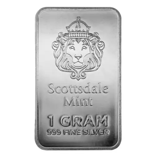 Scottsdale Prepper 1 Gram Silver Bars (4)