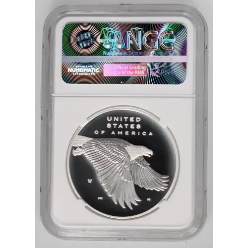 Silver Flowing Hair 230th Anniversary High Relief Medal