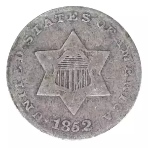 Silver Three Cent Pieces Trimes-1851-1873
