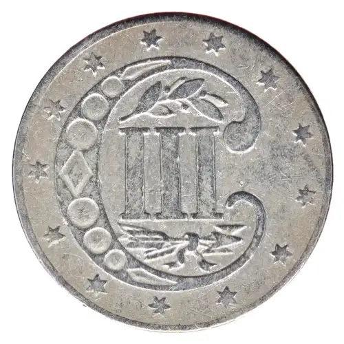 Silver Three Cent Pieces Trimes-1851-1873 (2)