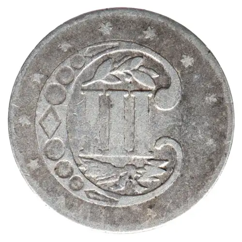 Silver Three Cent Pieces Trimes-1851-1873 (2)