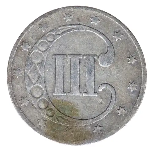 Silver Three Cent Pieces Trimes-1851-1873