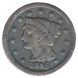 Large Cents - Braided Hair Cent (1839-1857)