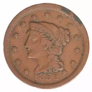 Large Cents - Braided Hair Cent (1839-1857)