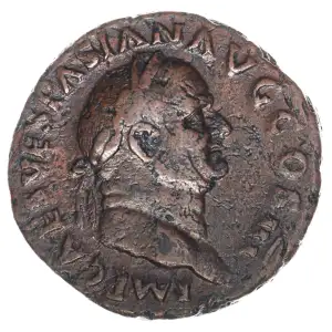 Roman Empire AD 69-79 AE As Vespasian