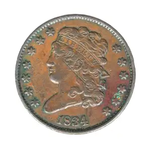 Half Cents -Classic Head 1809-36 -Copper