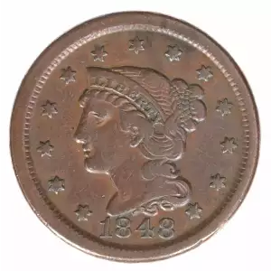 Large Cents - Braided Hair Cent (1839-1857)