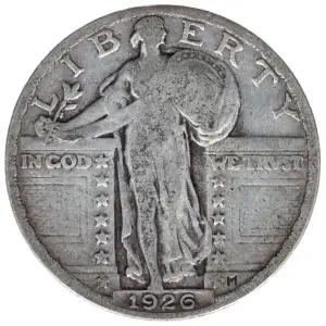 Quarter Dollars---Standing Liberty