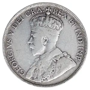 canada Silver 50 CENTS