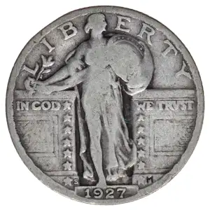 Quarter Dollars---Standing Liberty