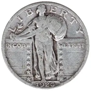 Quarter Dollars---Standing Liberty